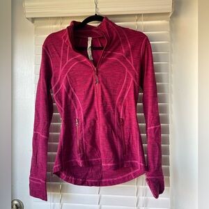 Lululemon pink workout jacket - Used  - size 6